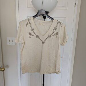 Rapsodia t shirt with embroidery